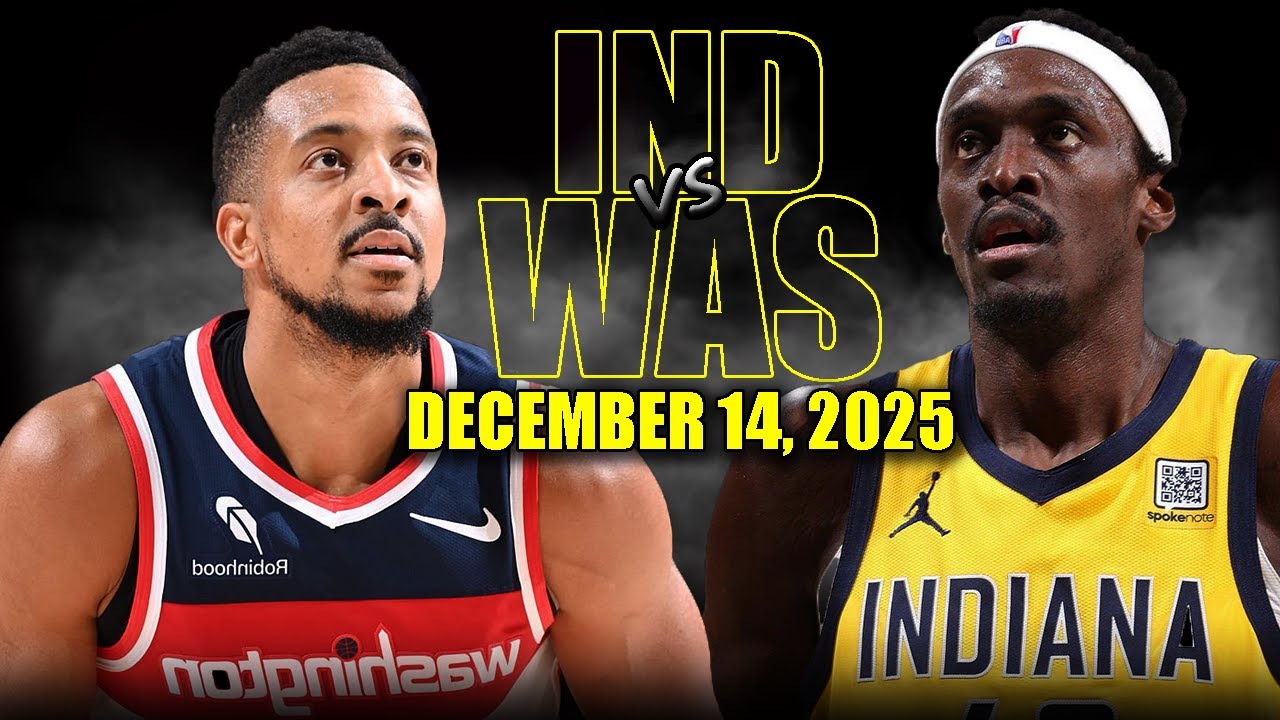 Indiana Pacers vs Washington Wizards Full Game Highlights – December 14, 2025 | NBA Season