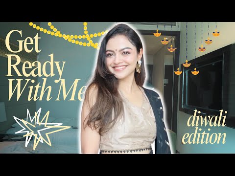 GRWM for a Deepavali concert | Makeup Vlog | Singapore Deepawali Concert
