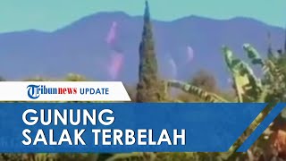 VIRAL Foto dan Video Gunung Salak 'Terbelah', Kepala Resort PTNW Gunung Salak 1 Beri Penjelasan