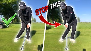 Rotation Drills to STOP the Hips Sliding in the Golf Swing