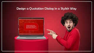 How to Design a Quotation Dialog Box in PowerPoint | Creative PowerPoint Tutorial screenshot 5