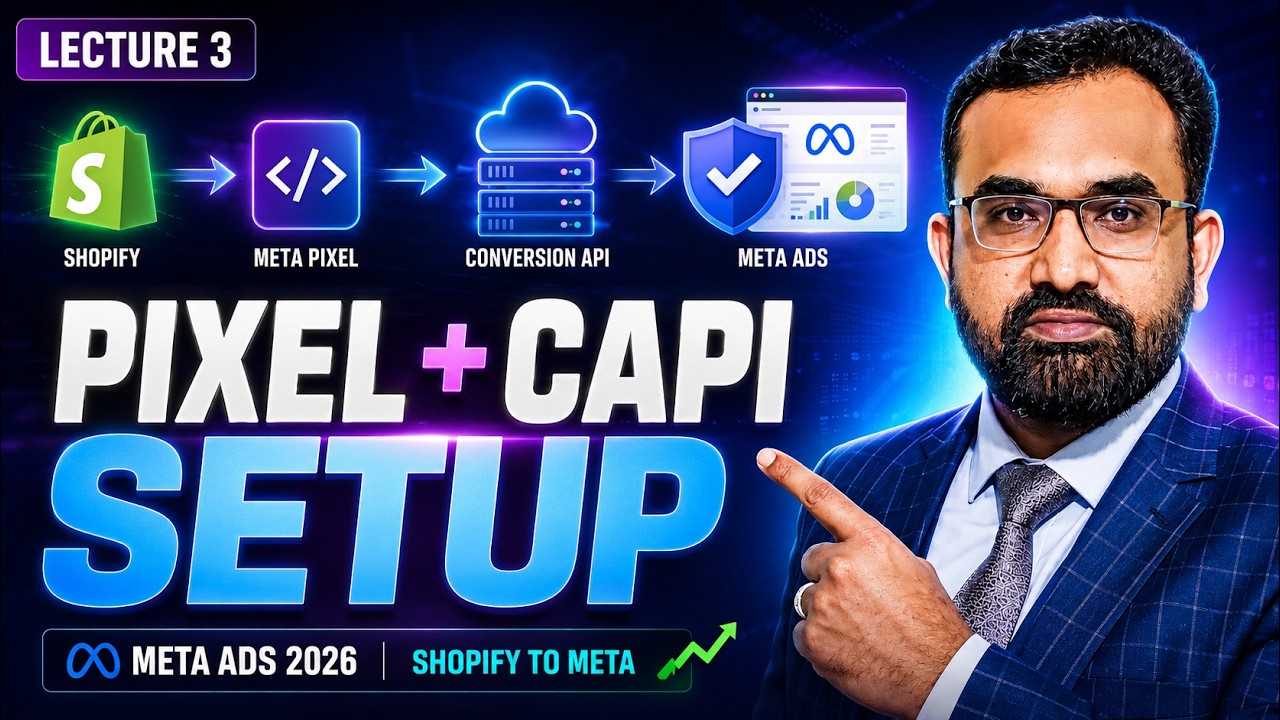 Meta Pixel & Conversion API Setup 2026 in Urdu | Shopify + Business ...