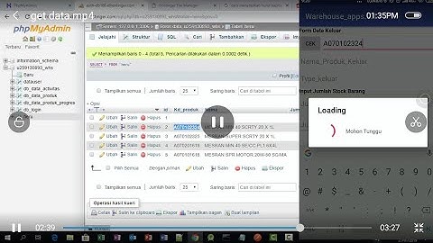 GET ID CODE DATA (MENAMPILKAN DATA BERDASARKAN KODE-KODE) DENGAN DATABASE MYSQL API PHP PADA ANDROID