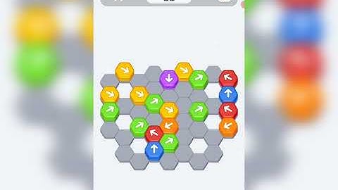 Hexa Shift - Logic Puzzle Level 77 walkthrough | Hexa Shift Level 77 Solution Gamerstein