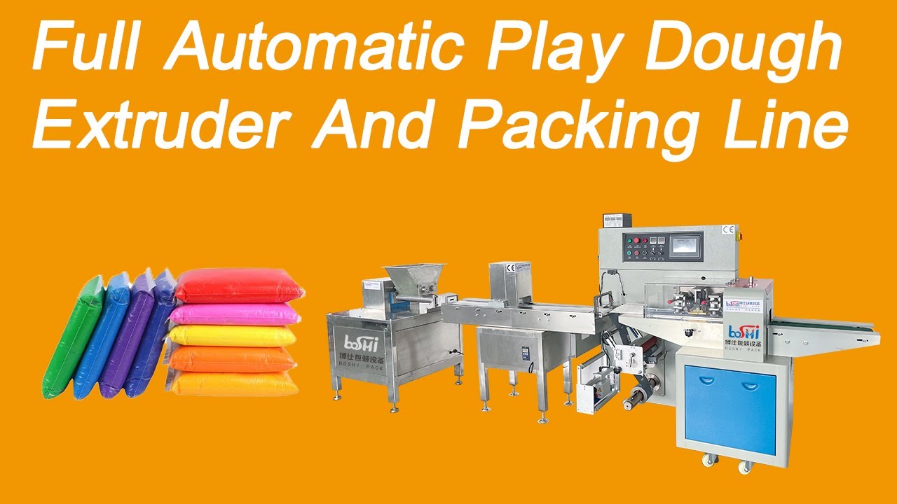 Sugar Paste Extruder Packaging Machine Sugar Fondant Packing Machine ...