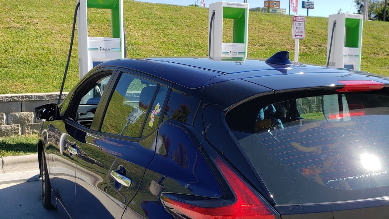 1000+ Mile Trip in Nissan Leaf EV I 77 West Virginia PT 8