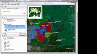 Wildfire Export with Google Earth