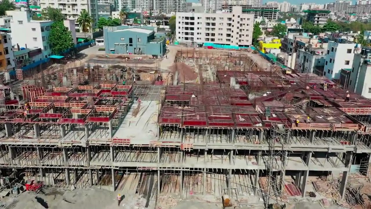 Pristine Allure Kharadi Site Progress | April | Luxurious 2, 2.5 & 3 BHK Homes in Kharadi