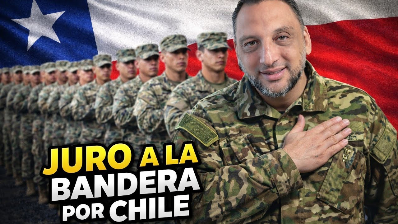 🇨🇱💂‍♂️ MI PRIMER JURAMENTO A LA BANDERA DE CHILE… ¡NO PUDE CONTENER LAS LÁGRIMAS! 😭🎖️