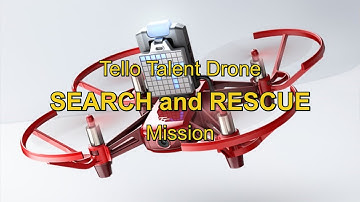 RM Tello Talent Drone Search and Rescue Mission