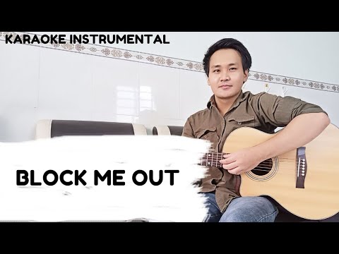 Gracie Abrams Block Me Out Karaoke Instrumental 