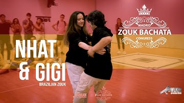Nhat & Gigi - Madrid Zouk Bachata Congress - Mix Reggaeton Hits 2023