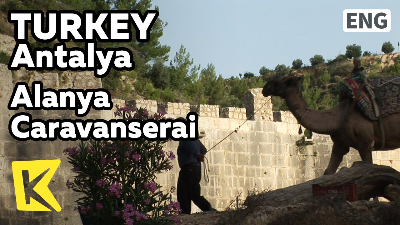 K】Turkey Travel-Antalya[터키 여행-안탈리아]알라라한 카라반사라이/Alanya Caravanserai/Silk  Road/Caravan Inn/Castle - YouTube