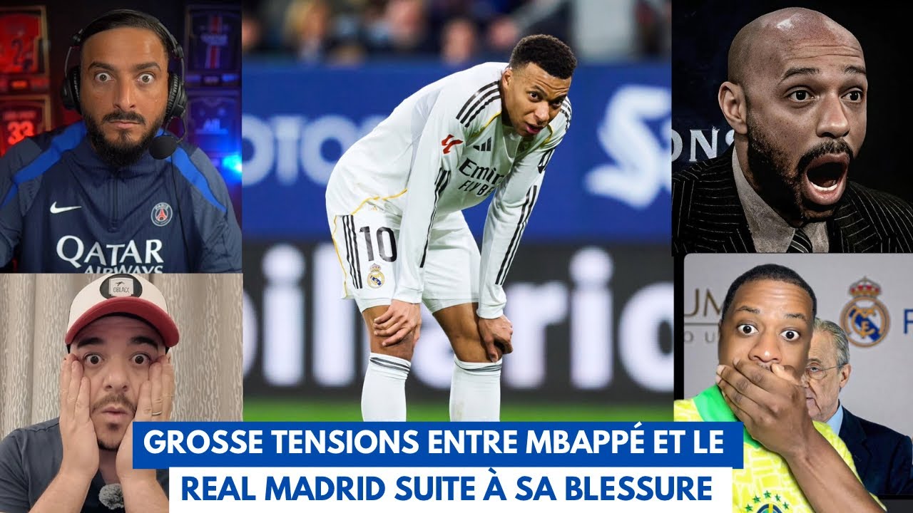 🚨COUP DE TONNERRE :KYLIAN MBAPPÉ PART EN GUERRE CONTRE LE REAL MADRID APRÈS SA GROSSE BLESSURE !