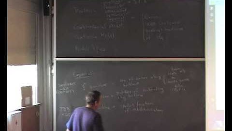 Robert Penner: Moduli Space Techniques in Computational Biology (part 4 of 7)