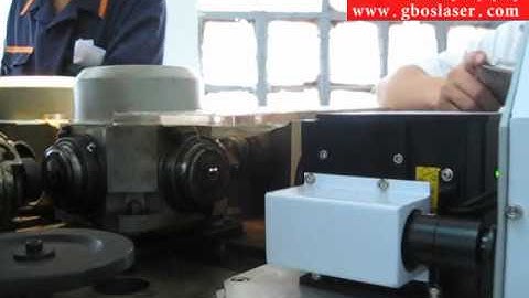 fast button laser marking machine-Gbos laser