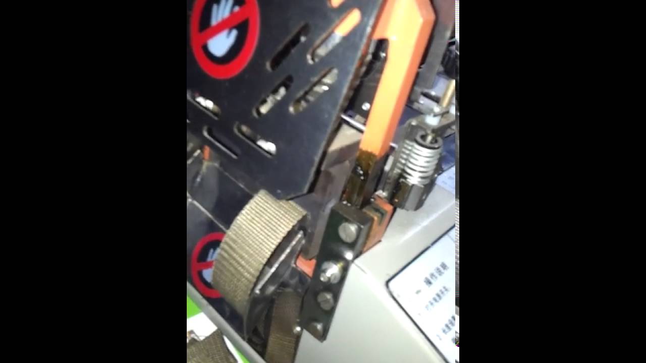 ZCUT-120 hot cutting machine Computer Controlled Automatic Webbing Fabric Tape Cutting Machine