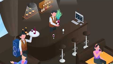 Isometric Explainer Video Animation  Music Devices (Style 10)