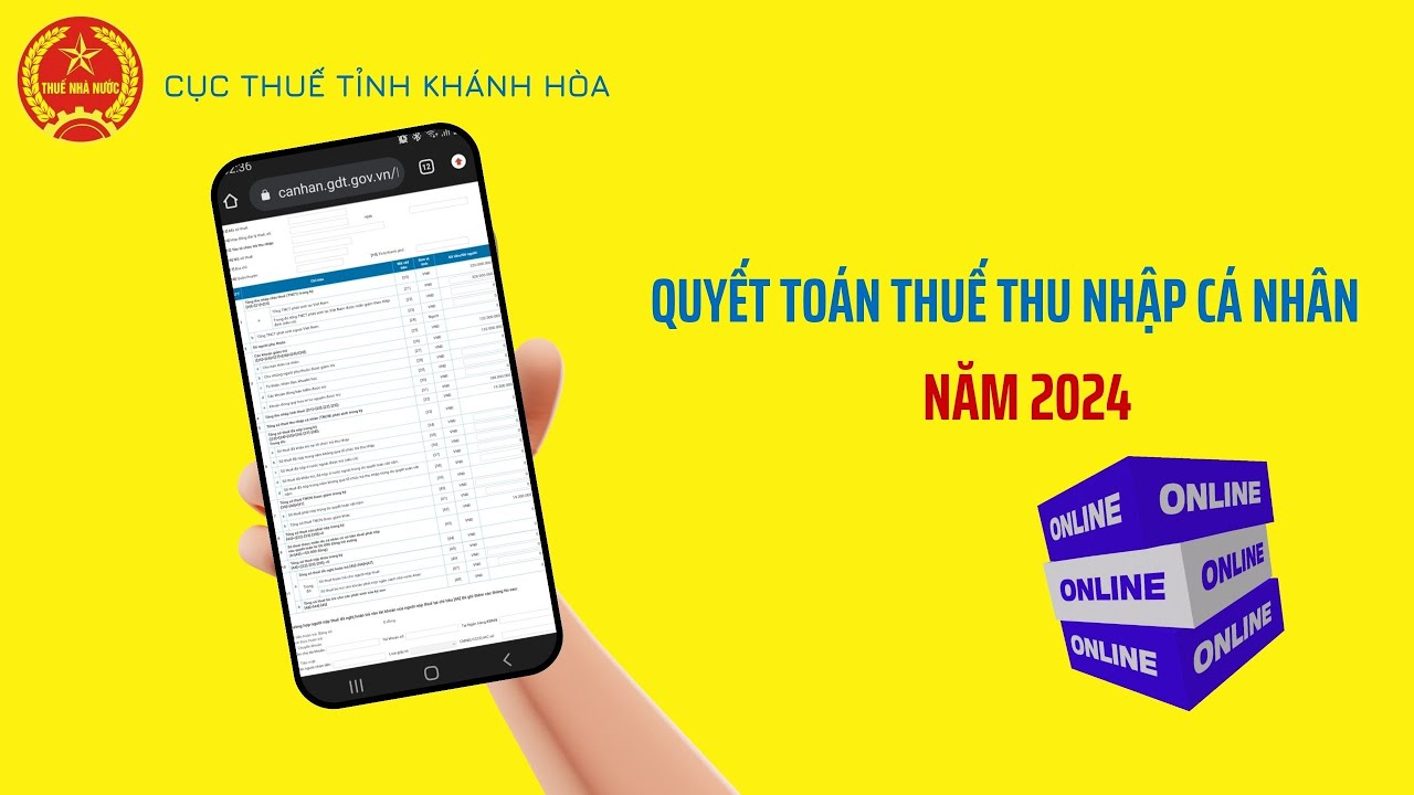 Hướng dẫn quyết toán thuế thu nhập cá nhân- TNCN năm 2024