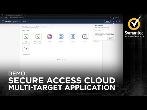 Secure Access Cloud - RDP Multi-Target Application