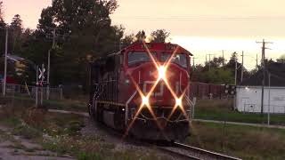 ( HD ) CN 5795 & BCOL 4650 ( CN 402 East ) Rimouski Qc Mont-Joli SUB M.P 124.45 )