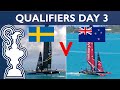 35th America's Cup LV Qualifiers Race 14 SWE vs. NZL | AMERICA'S CUP