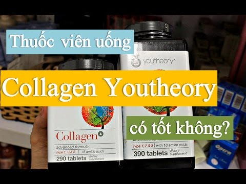 hqdefault Thuốc viên uống Collagen Youtheory 123 lọ 390 viên của Mỹ có tốt không?
