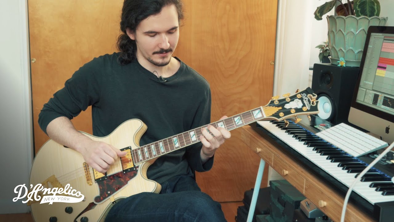 Making Beats with Chris Mazuera on the Excel DC | Producer Sessions | D'Angelico Guitars