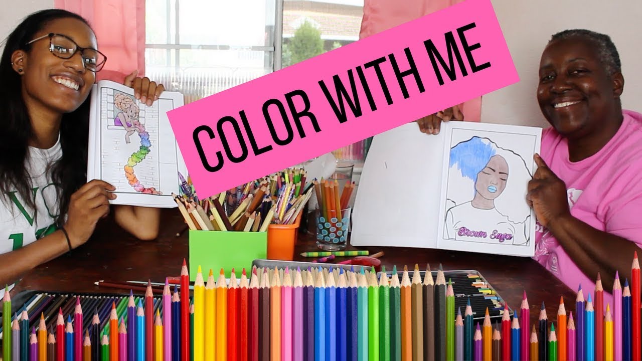 Color With Me | 55 & Alive | My Color Pencil Collection - YouTube