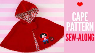 Maisie Cape Pattern | SEW ALONG