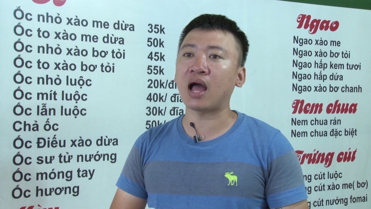 thực đơn quán ốc 2022 Quán ốc vỉa hè đã chi 7k/ngày để tiết kiệm vài chục triệu 1 năm