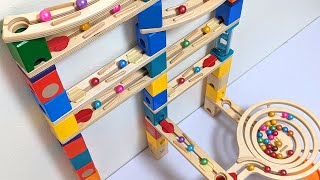 Marble Run ☆ Quadrilla 9-step Tower Spiral Course