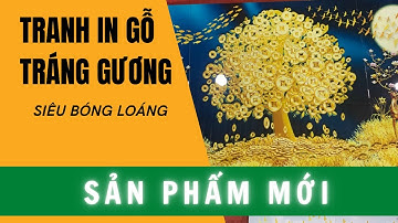 [[HOT]] - Tranh 3D In Gỗ Tráng Gương Siêu Bóng | Tân Thành