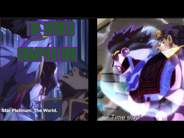 JoJo's Bizarre Visual Design on X: Stand Highlight - Star Platinum: The  World (Part 6)  / X