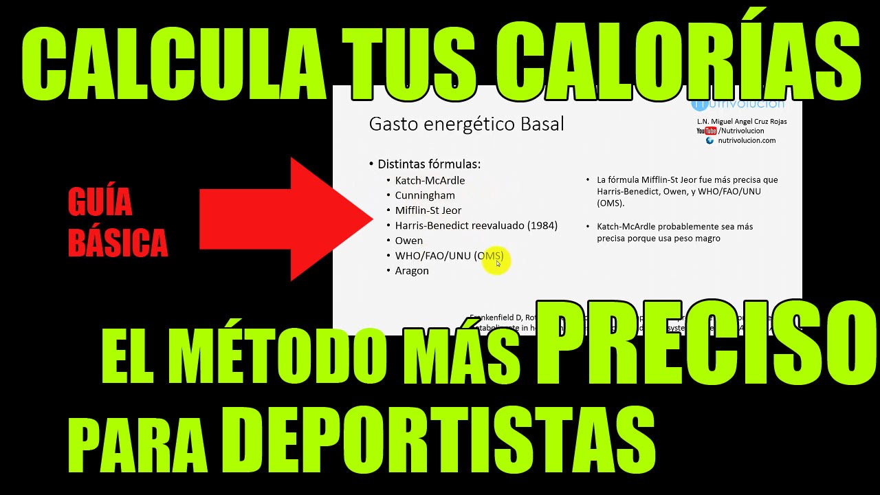 Como calcular calorias