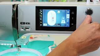 BERNINA 570 105 Virtual Positioning