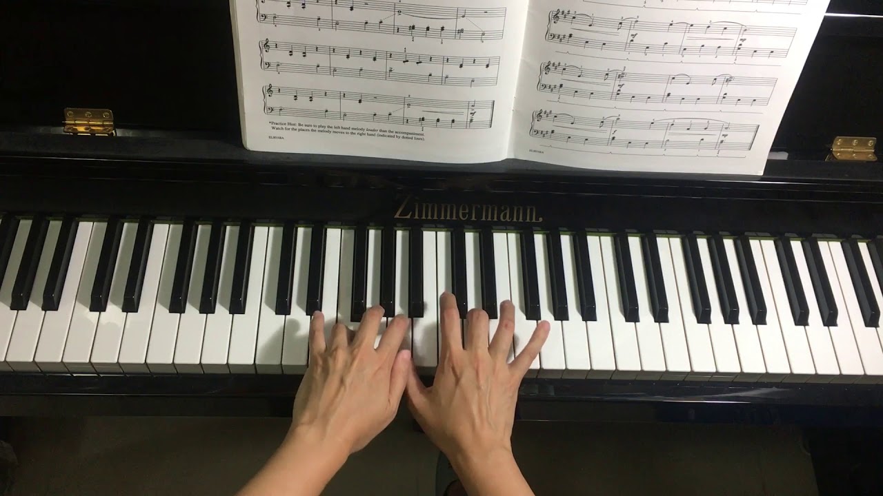 Shadows On The Moon by Schumann - John W. Schaum Piano Course C - The Purple Book P.28 No.19