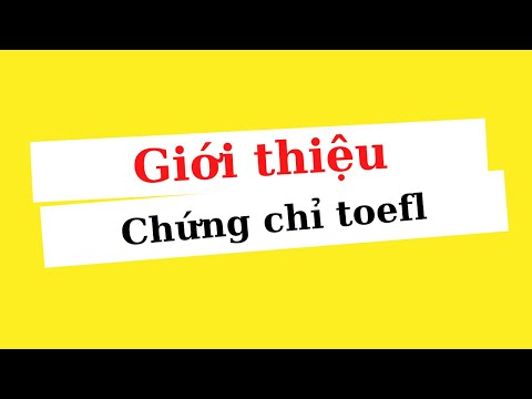 Video Giới thiệu chứng chỉ toefl itp | Luyện thi TOEFL ITP... - youtube