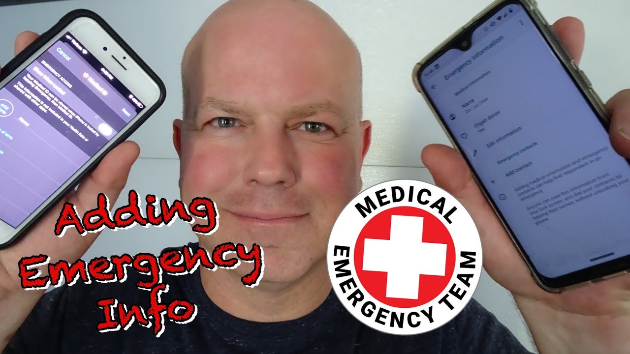 How to add Emergency Information & Contacts to an iPhone and Android