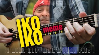 [Meme Song] Justin Wellington – Iko Iko. Fingerstyle Guitar Cover