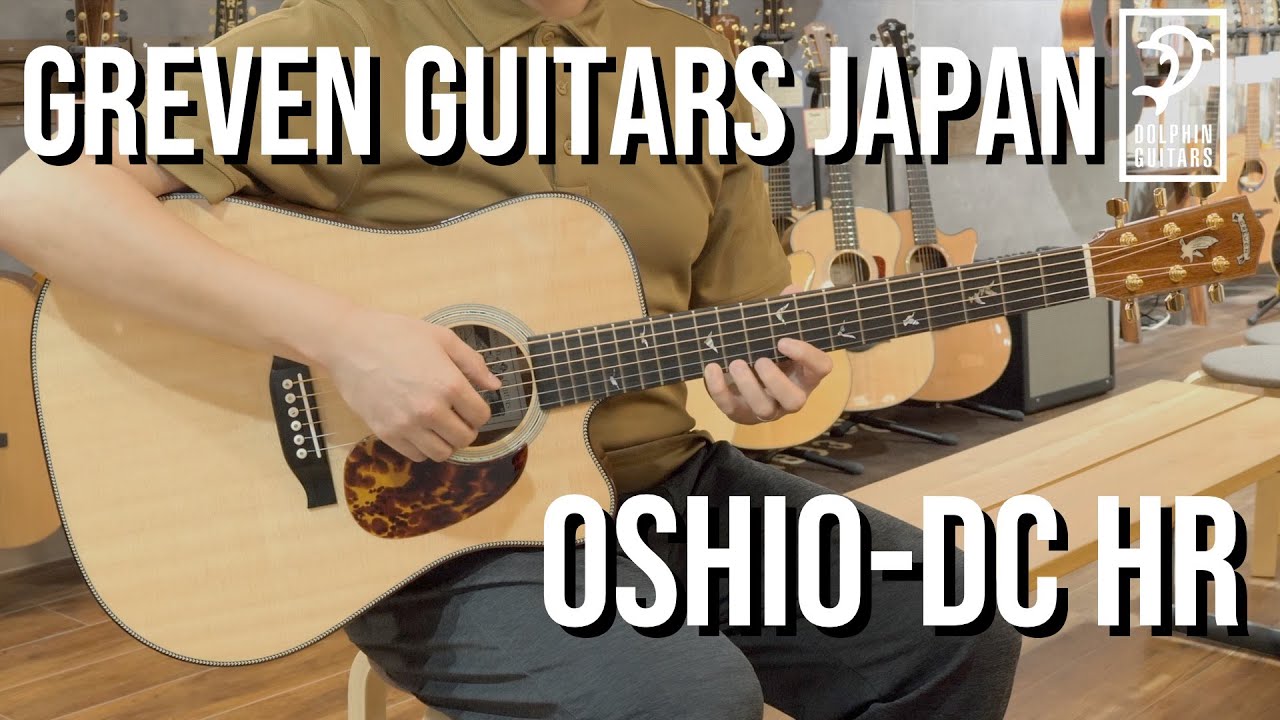 Greven Japan Oshio-DC HR 押尾コータロー Greven Guitars Japan Oshio-DC HR Demo - 押尾コータロー氏 現在の