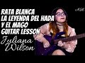 Juliana Wilson - La Leyenda del Hada y el Mago (Rata Blanca guitar lesson w/tabs)