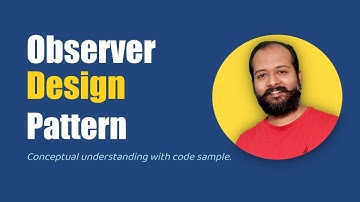 Observer Design Pattern