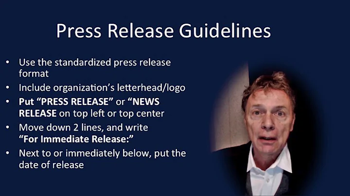 How to Write a Press Release for a Public Health Crisis or Emergency