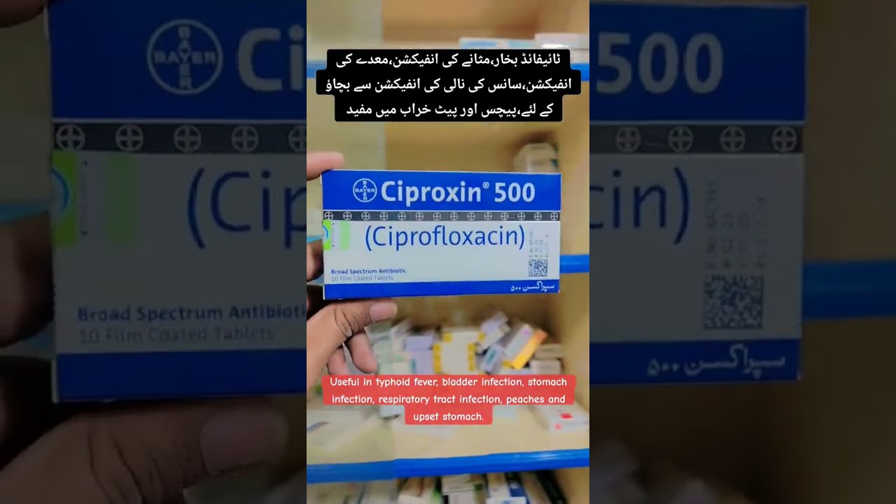 Benefits of Ciproxin 500 mg In Tablet foam 