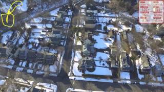 DJI Phantom 3 Standard - Dashware Test (flight data overlay)