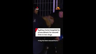 Sydney home targeted in arson attack for second time in two days