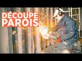 Je dcoupe les parois  ma maison conteneur 4