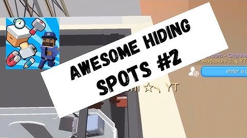 Hide.io - 7 AWESOME HIDING SPOTS in Hide.io #2