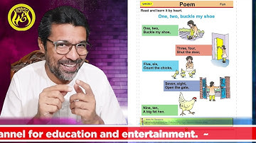 Class 1 Unit 20.1 One Two buckle my shoe My English Book 1 English with Urdu Meaning